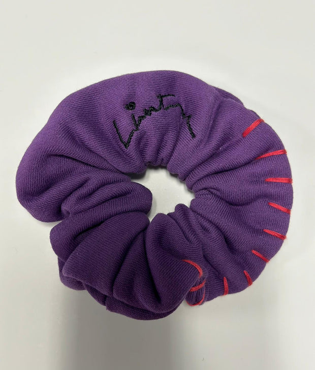 Yarn Stitched Designed Scrunchy