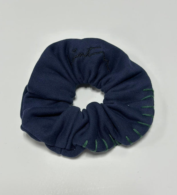 Yarn Stitched Designed Scrunchy